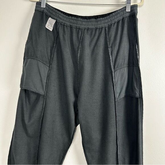 Transit Par Such Comfort fit pant with elastic waist in black corduroy - Picture 12 of 16